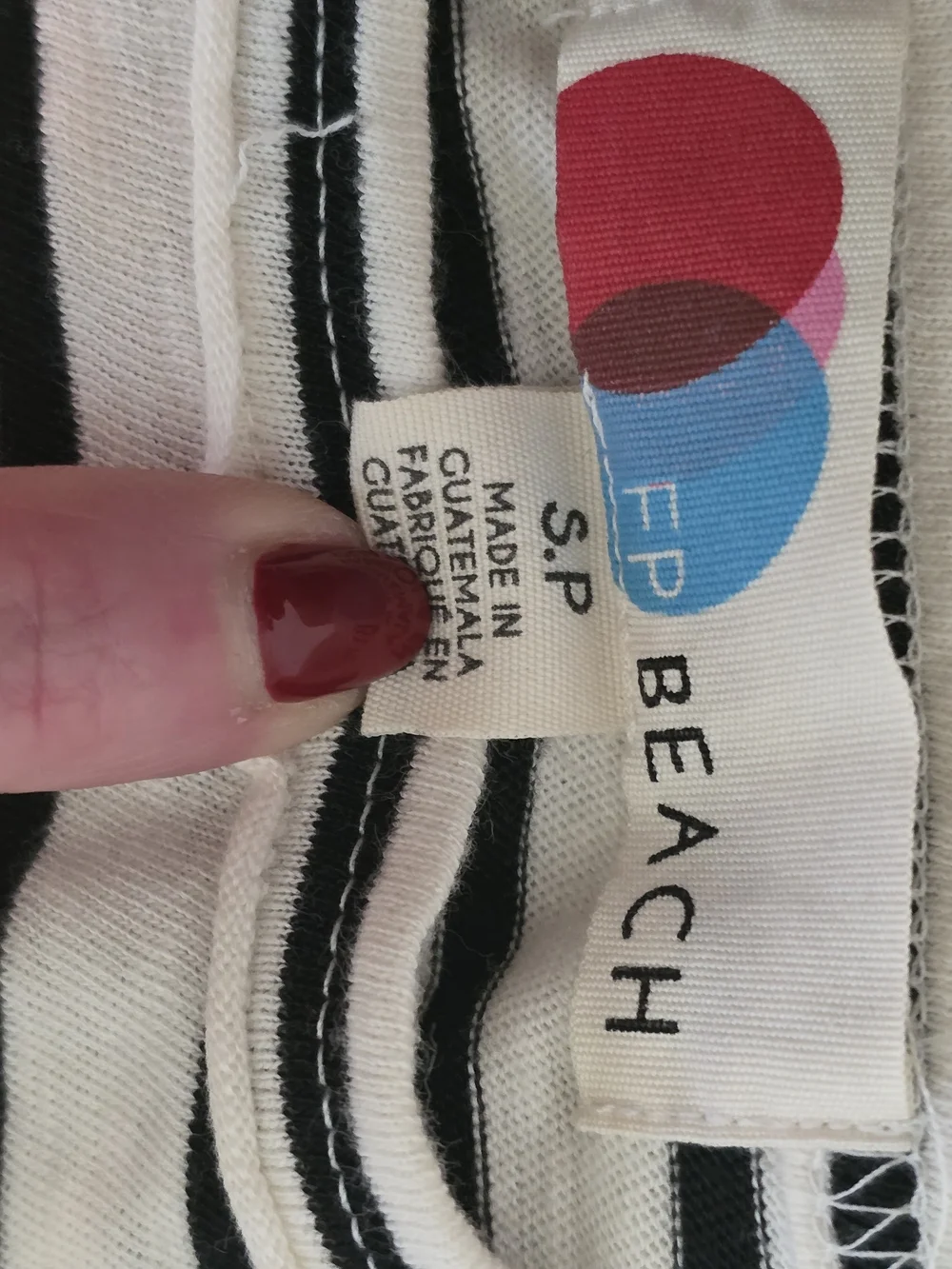Free People Beach Black & White Striped Wide-Leg Pant Set